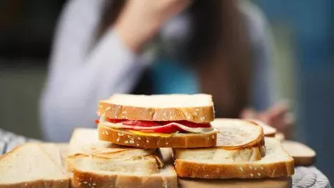 AI Video from prompt: sandwich eating another sandwich