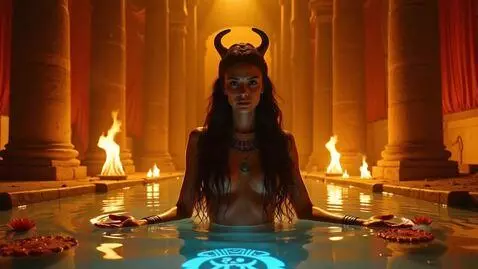 AI Video from prompt: Ultra-realistic cinematic scene. A majestic Egyp