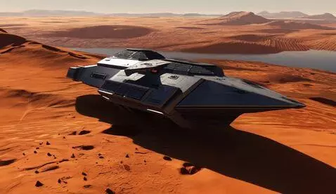 AI Video from prompt: Realistic trailer for a 3d game of asteroids whe