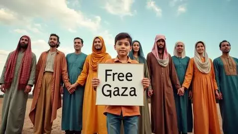 AI Video from prompt: World peace for everyone, Gaza free from occupat