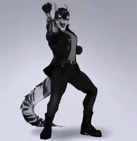 AI Video from prompt: Argonian dude is going to dance like Michael Jac