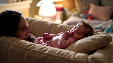 AI Video from prompt: So amazing putting baby to sleep