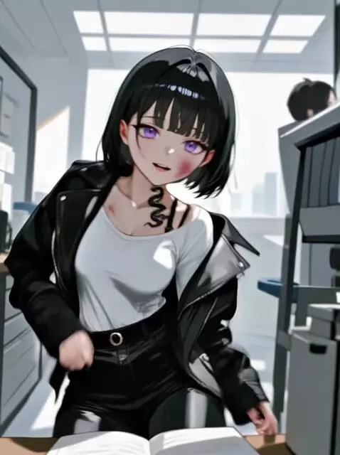 AI Video from prompt: Girl dancing sexual moving her hips and chest