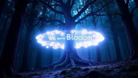 AI Video from prompt: Title: Echoes of the Mycelium Bloom  Visual Conc