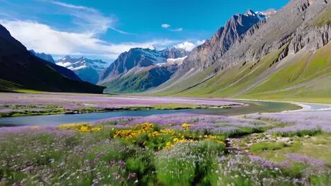 AI Video from prompt: generate a video about any natural scene that is