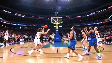 AI Video from prompt: Basketball dunks