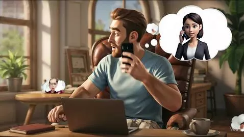 AI Video from prompt: 3D animation, the main male character matches th