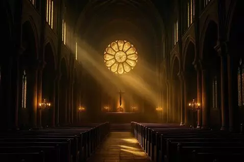 AI Video from prompt: Lighting & Mood: Warm, golden-hour sunlight pour