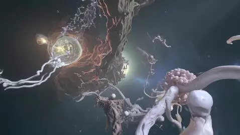 AI Video from prompt: Ectoplasm, poltergeist, whisper, melting, crusta