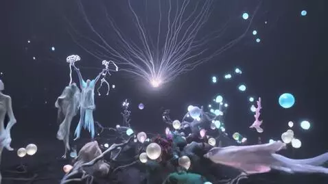 AI Video from prompt: Ectoplasm, poltergeist, whisper, melting, crusta