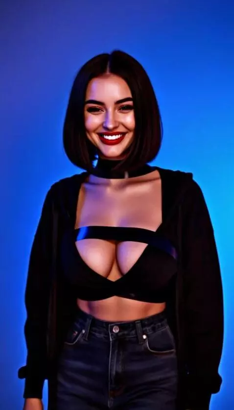 AI Video from prompt: Cute smile and walking