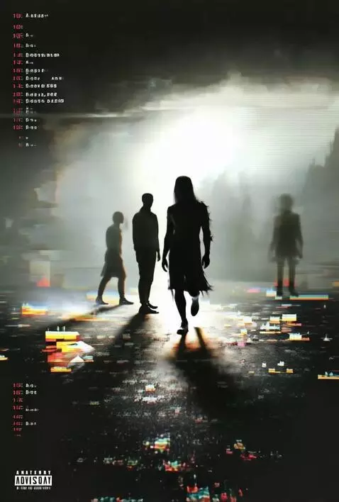 AI Video from prompt: Dynamic glitch art scene in the style of Rosa Me