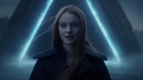 AI Video from prompt: A breathtaking medium close-up waist shot cinema