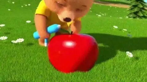 AI Video from prompt: 🖍️ Magic Crayon That Draws Real Things  Baby bea
