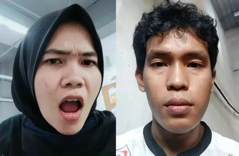 AI Video from prompt: licking lips passionately