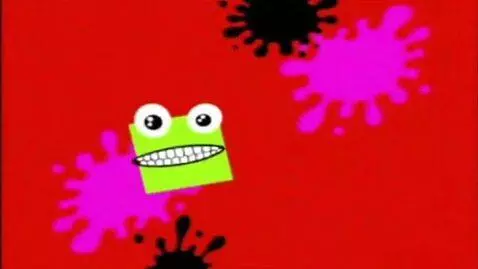 AI Video from prompt: Music Red Screen Pink Splatter X2 Black Splatter