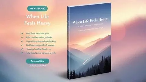 AI Video from prompt: 🌿 When Life Feels Heavy: A Guide to Finding Hope
