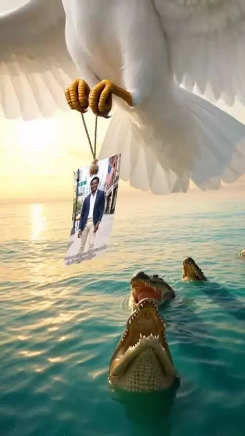 AI Video from prompt: Create a video of this image let the image be sm