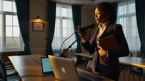 AI Video from prompt: 45-Minute Opening Speech Theme: "Every Great Com