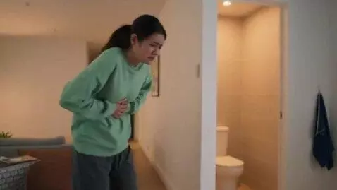 AI Video from prompt: Girl has diarrhea on then