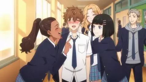 AI Video from prompt: Create a 10-second cinematic anime scene in a mo