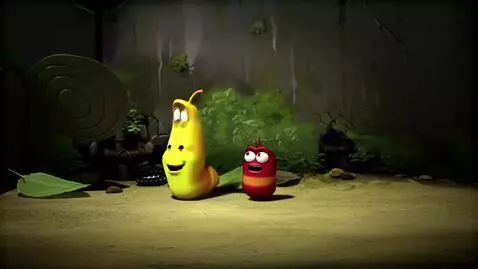 AI Video from prompt: a scene depicting talking two bugs with british 
