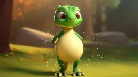 AI Video from prompt: A young to obese weight gain animation featuring