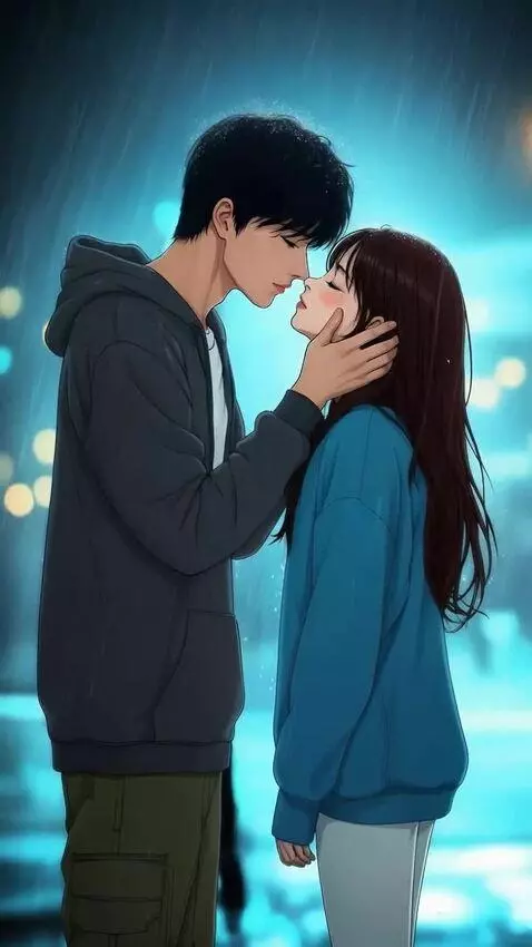 AI Video from prompt: girl and boy love