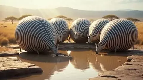 AI Video from prompt: A stunning, hyper-realistic nature documentary c