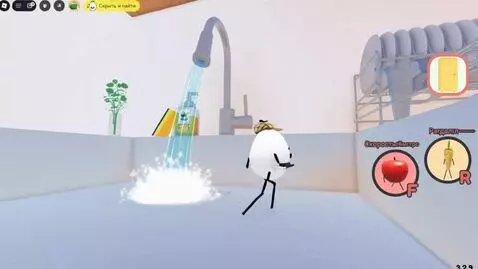 AI Video from prompt: The YouTuber plays for a product in the game and