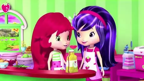 AI Video from prompt: Strawberry Shortcake and Cherry Jam are gonna ba