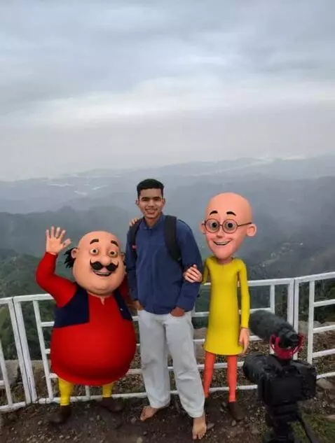 AI Video from prompt: Motu patlu ke shat video