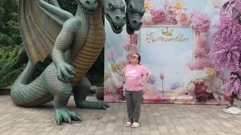 AI Video from prompt: I am Madina in the elenovka village was talking 