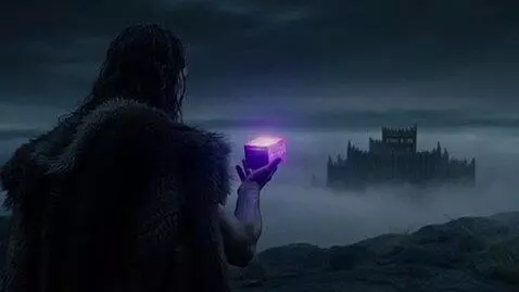 AI Video from prompt: A professional cinematic medium shot from a dark