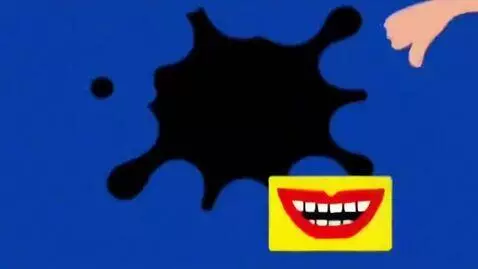 AI Video from prompt: A Background Starts With Purple Static. Second: 