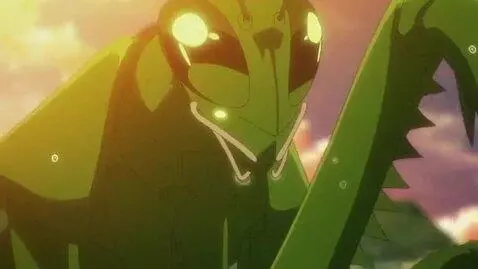 AI Video from prompt: phoenix anime the island of giant insects girl m