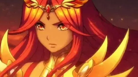 AI Video from prompt: phoenix anime princess girl game trailer