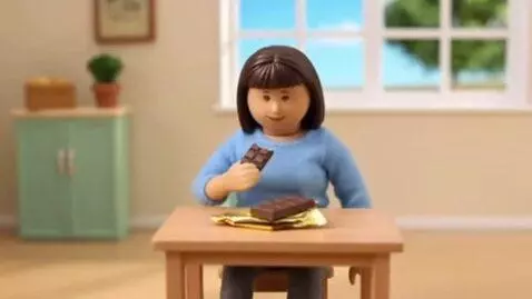 AI Video from prompt: A short French stop motion animation featuring a