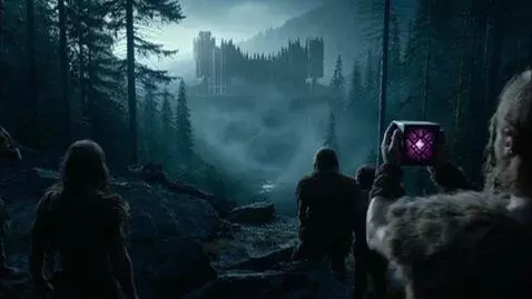 AI Video from prompt: A professional cinematic wide shot from an epic 