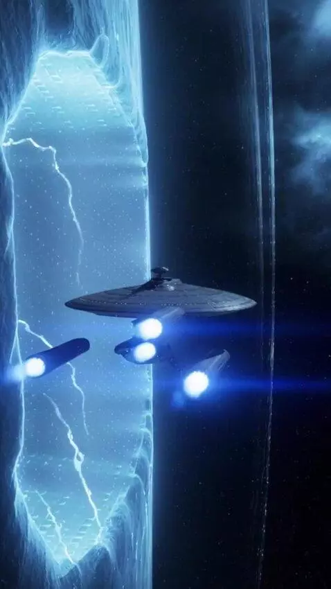 AI Video from prompt: Use the reference for the starship entering the 