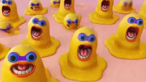 AI Video from prompt: So many headless splaat screaming o Riley logo a
