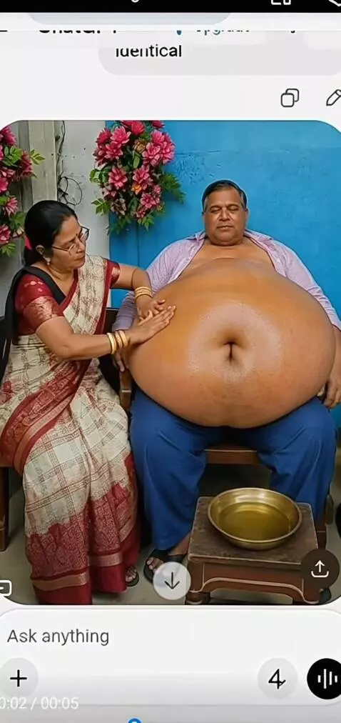 AI Video from prompt: Create a video where this lady is massaging oil 
