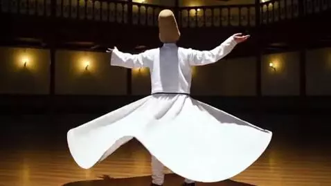 AI Video from prompt: Rumi dance turkish dance