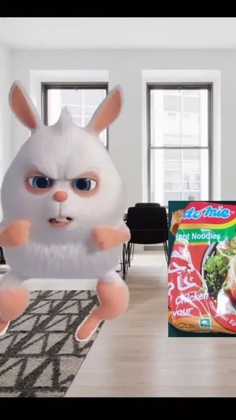 AI Video from prompt: Booba say why is food are here I killed everyone
