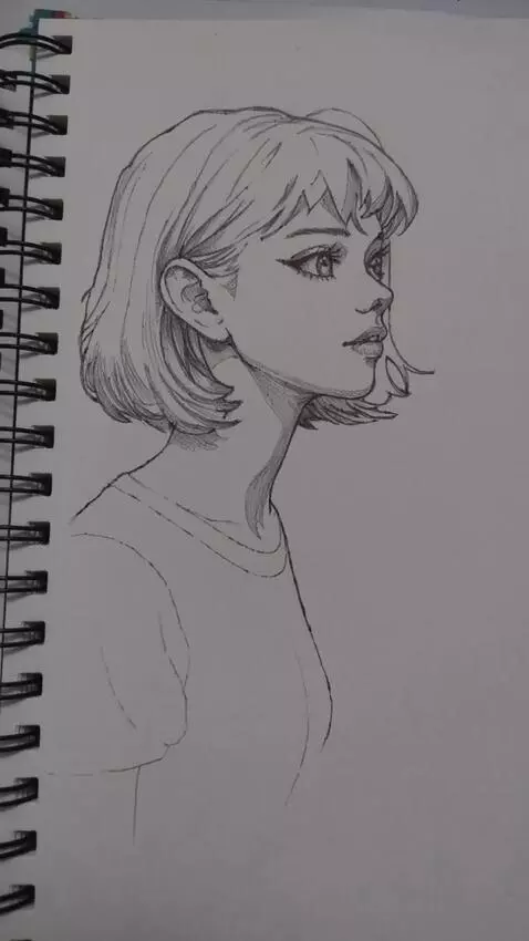 AI Video from prompt: Gradually transform the drawing into a real  per