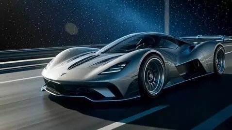 AI Video from prompt: Futuristic space car for traveling an interstell