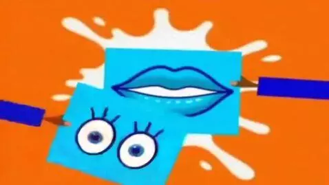AI Video from prompt: The Video Starts With a Orange Screen With a Whi