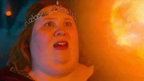 AI Video from prompt: I am princess Madina and the dragon was arguing 