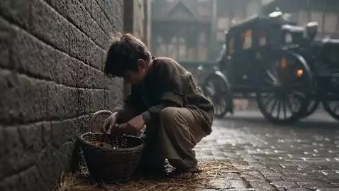 AI Video from prompt: Episode 1 Prompt – "The Orphan's Beginning" (30 