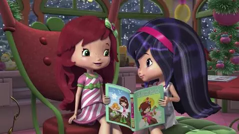 AI Video from prompt: Strawberry Shortcake and Cherry Jam are gonna re